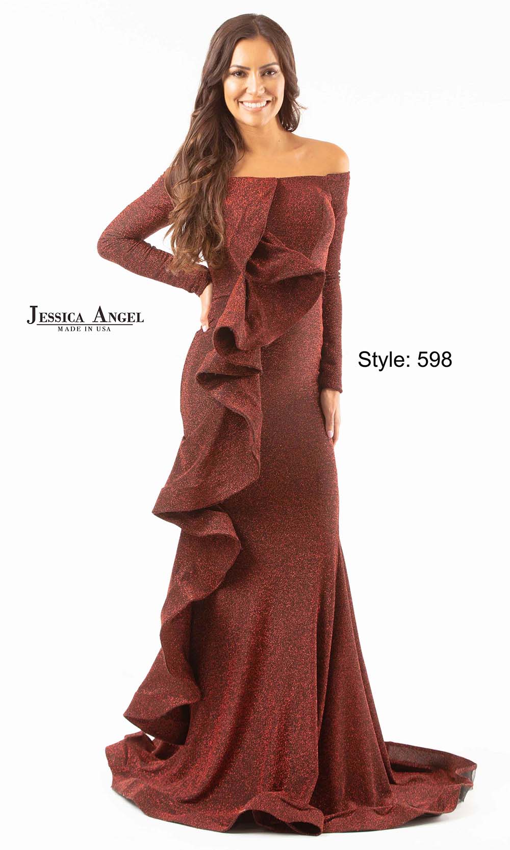 Jessica Angel 598 Maroon