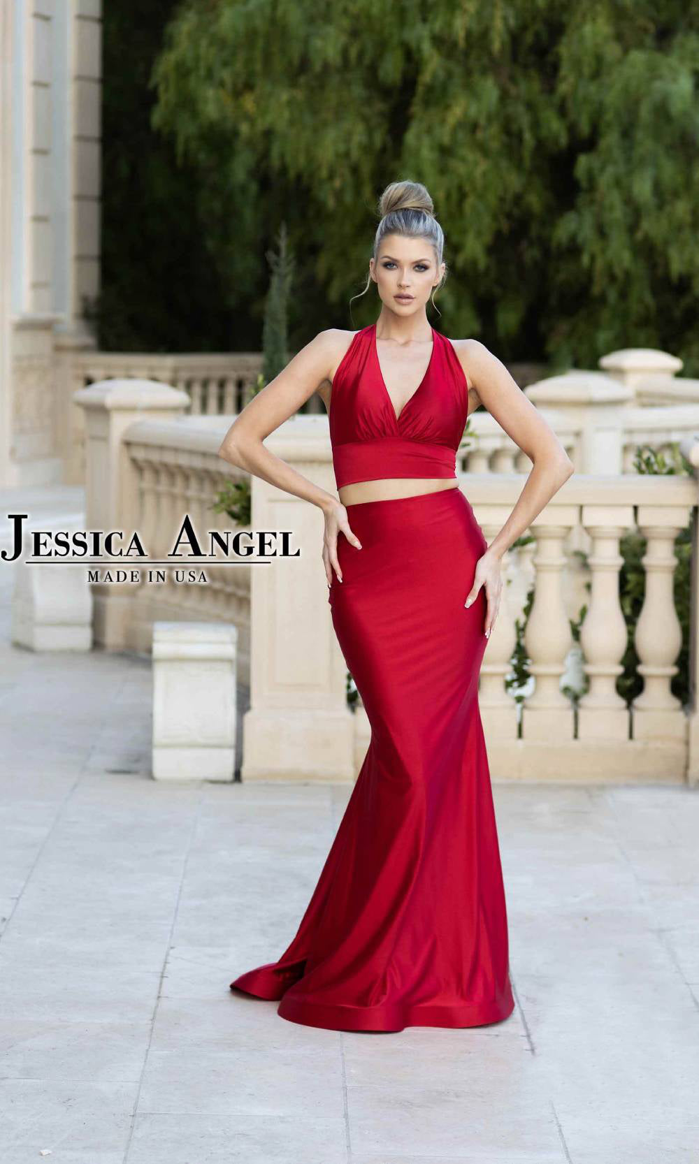 Jessica Angel 763 Dark Red