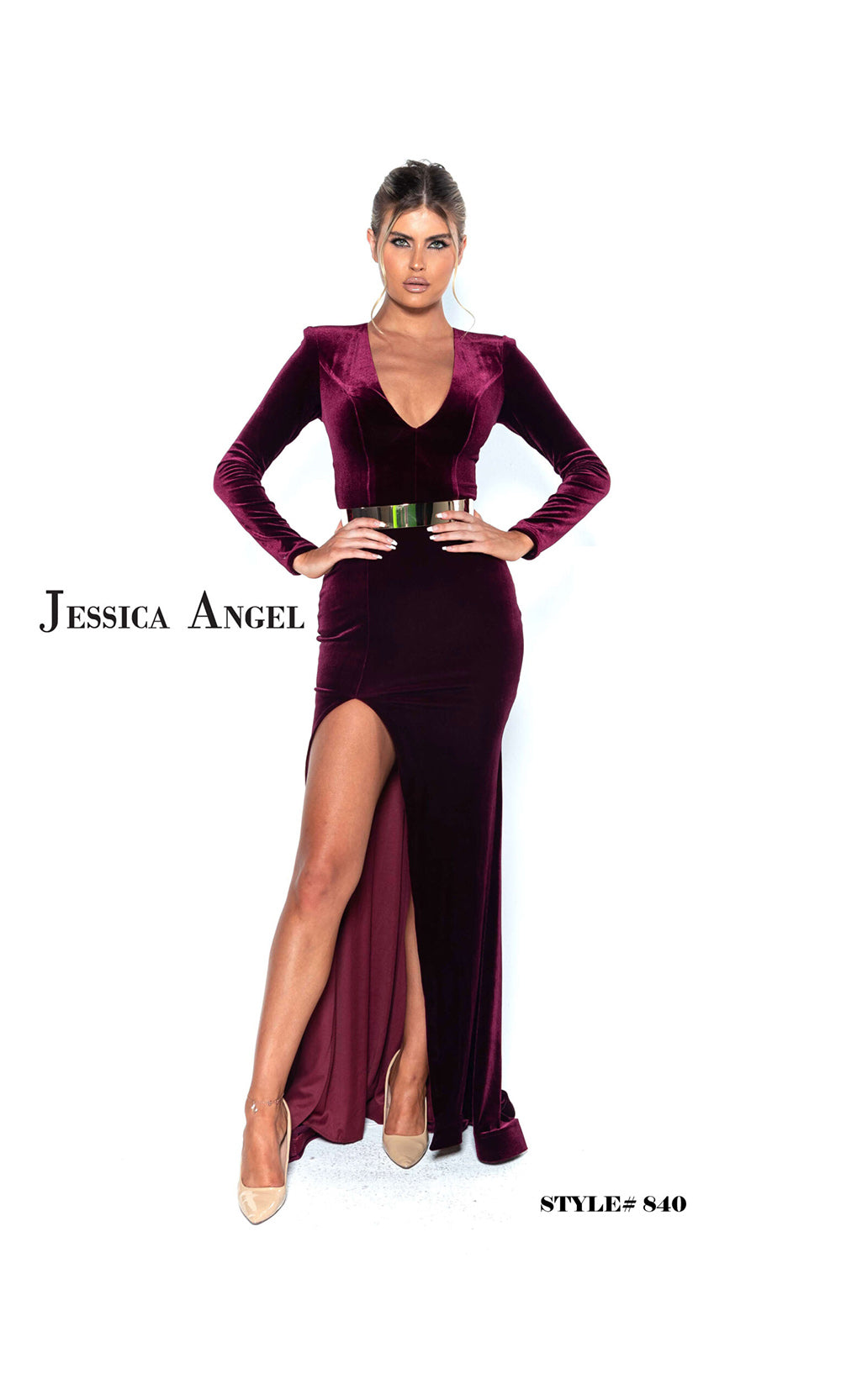 Jessica Angel 840 Eggplant