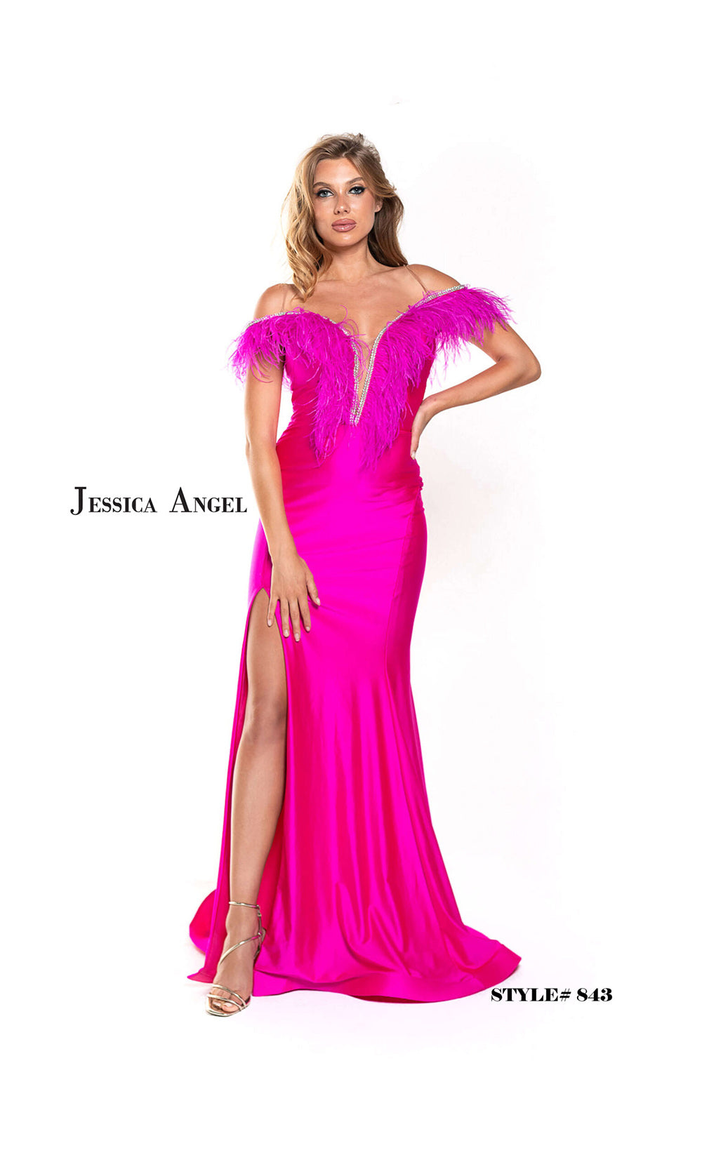 Jessica Angel 843 Neon Pink