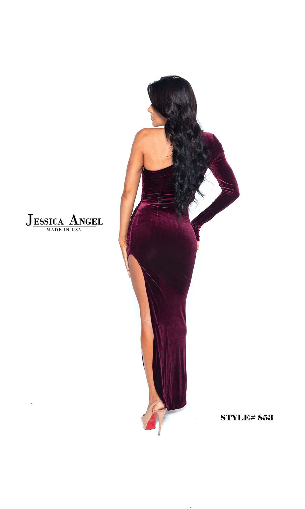 Jessica Angel 853 Eggplant
