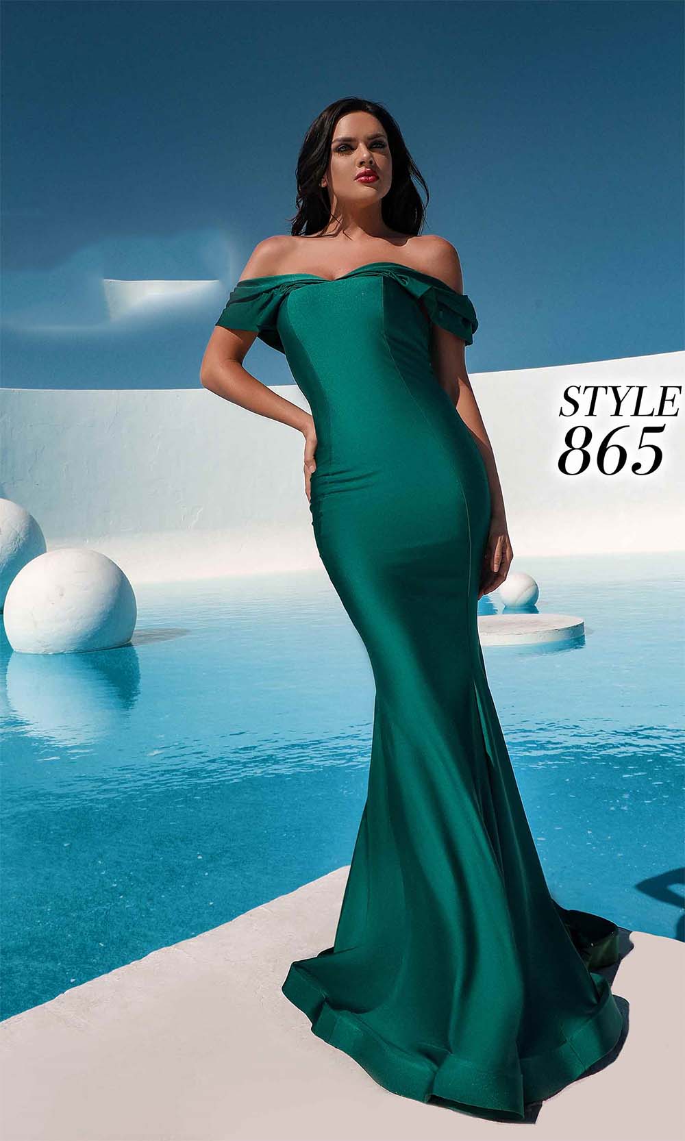 Jessica Angel 865 Dark Green