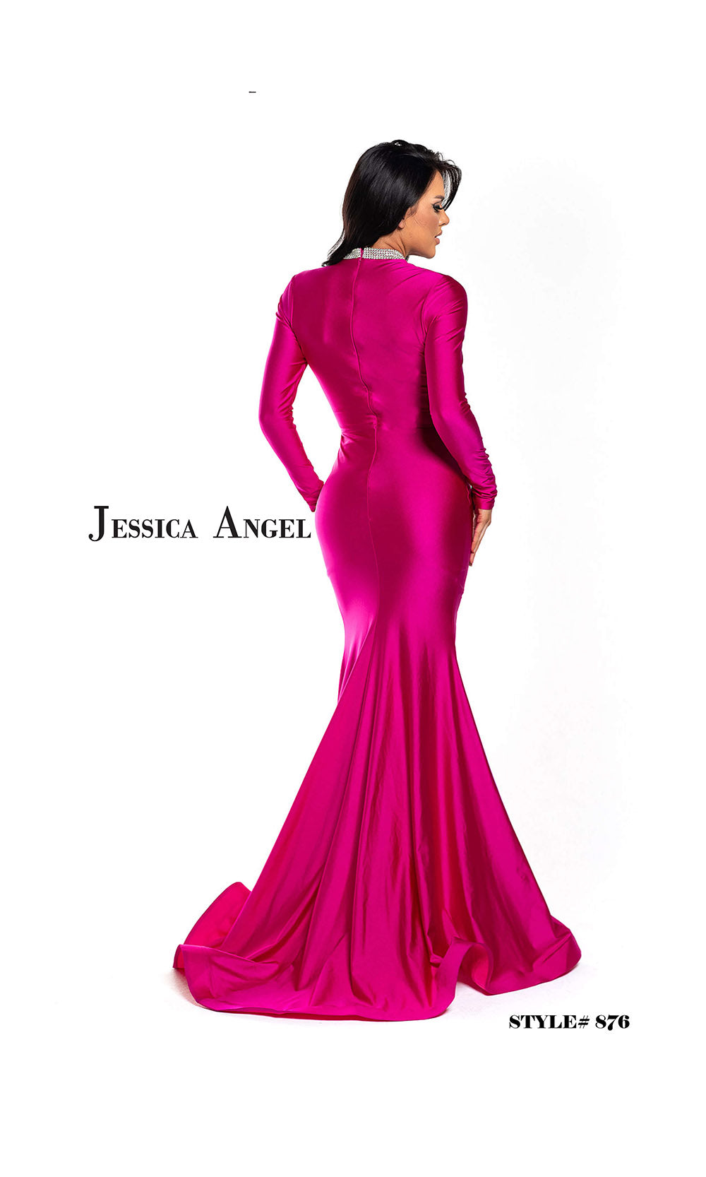 Jessica Angel 876 Dark Neon Pink