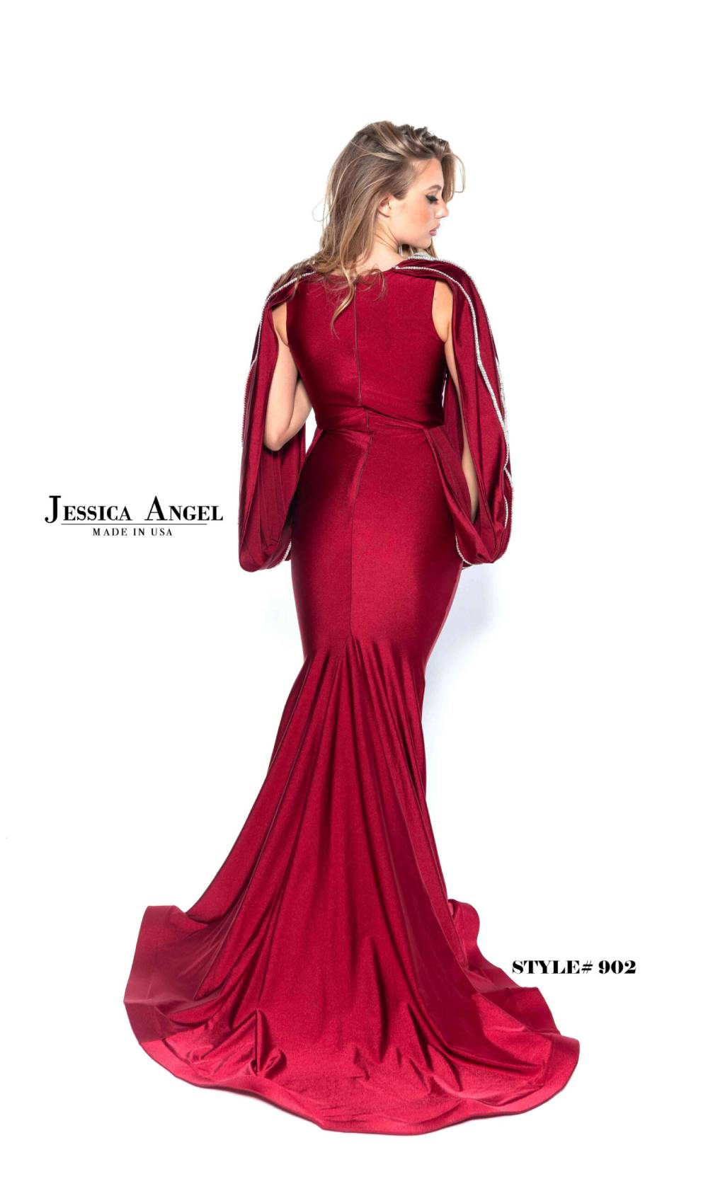 Jessica Angel 902 Dark Red