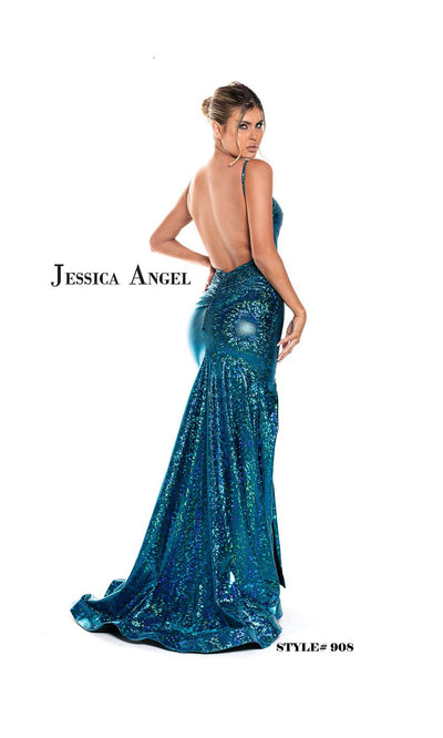 Jessica Angel 908 Teal