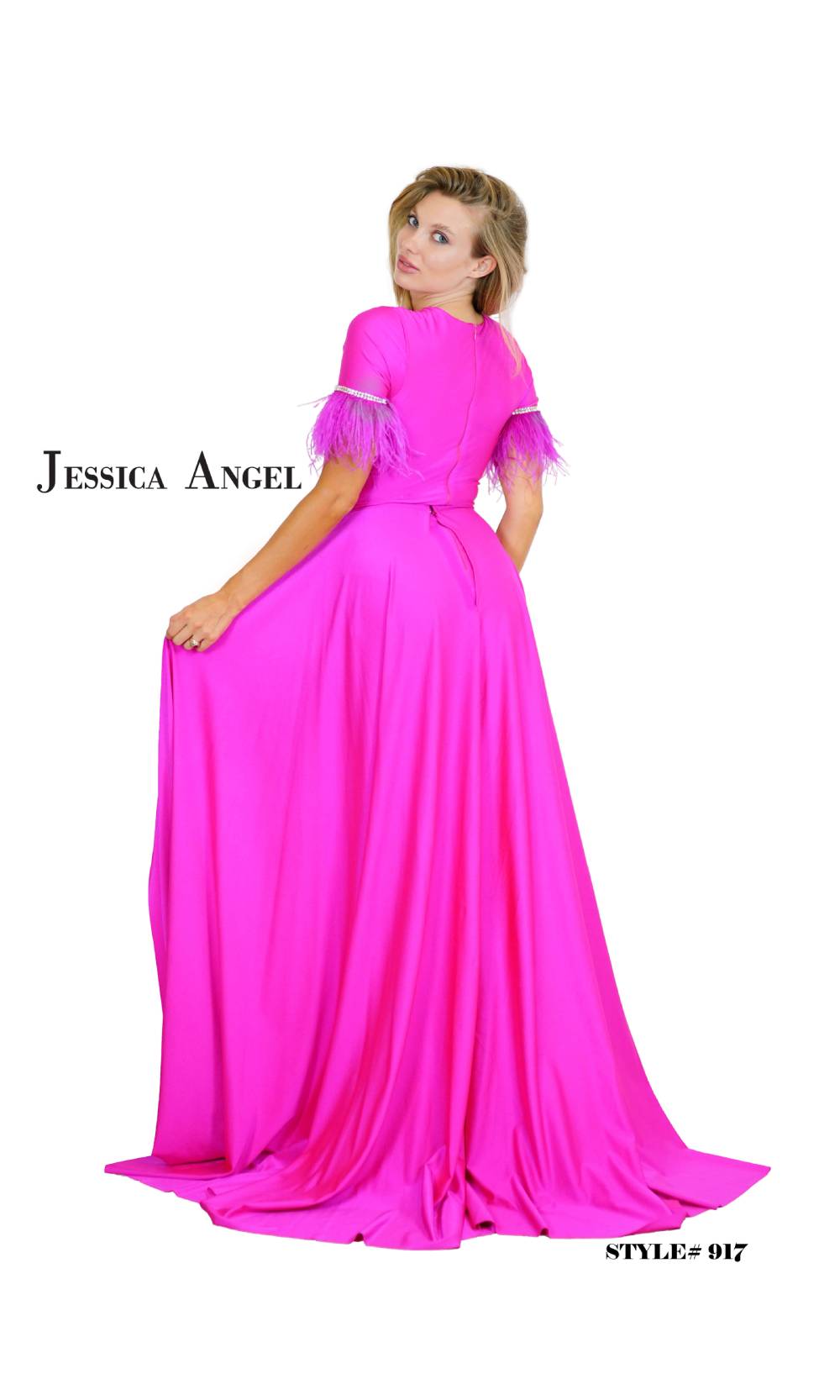 Jessica Angel 917 Neon Pink