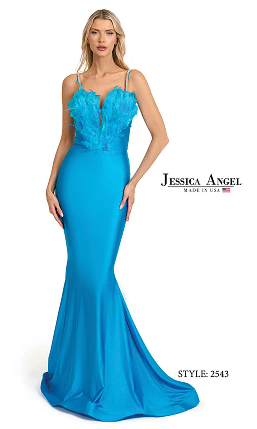 Jessica Angel 2543 Sky Blue