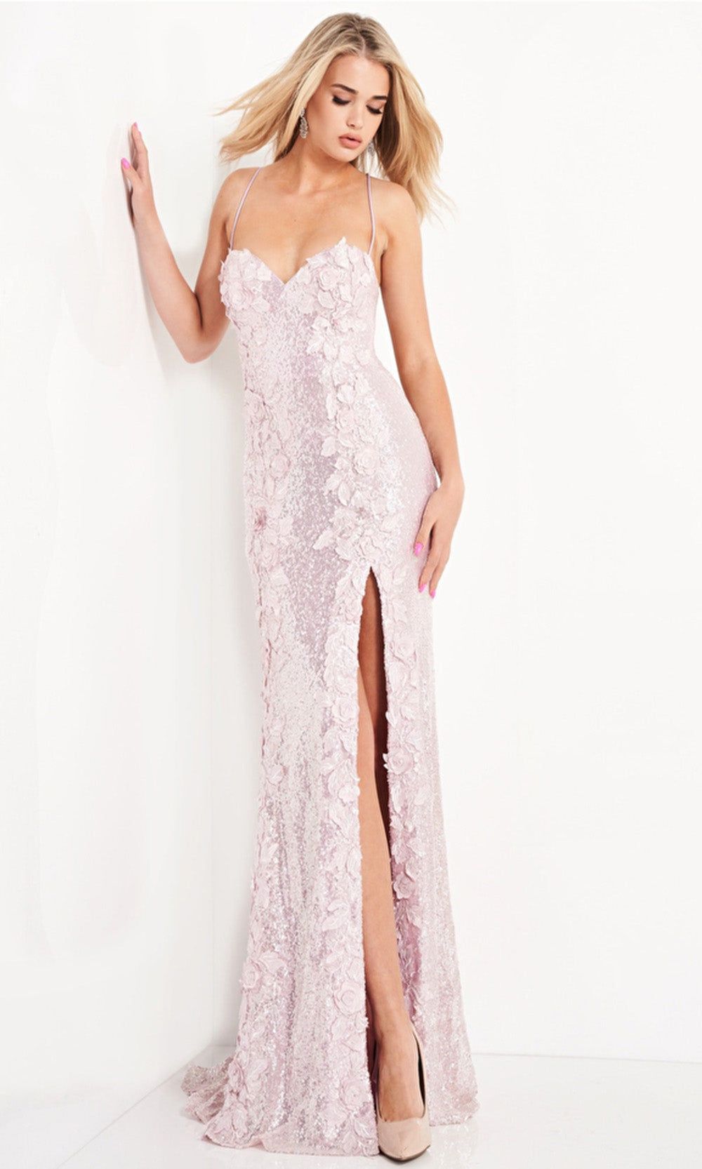 Jovani 06109 Ice Pink