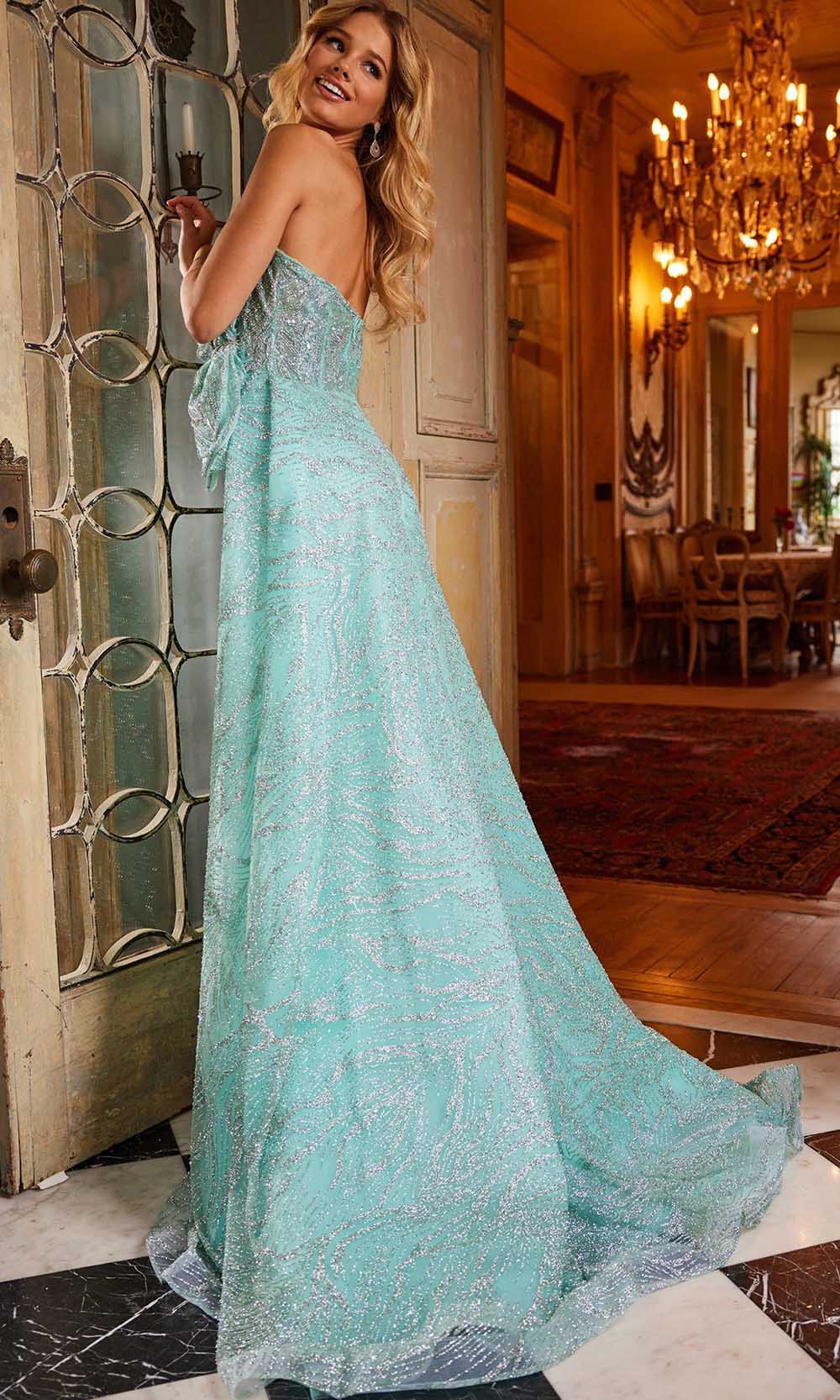 Jovani 23361 Mint Back