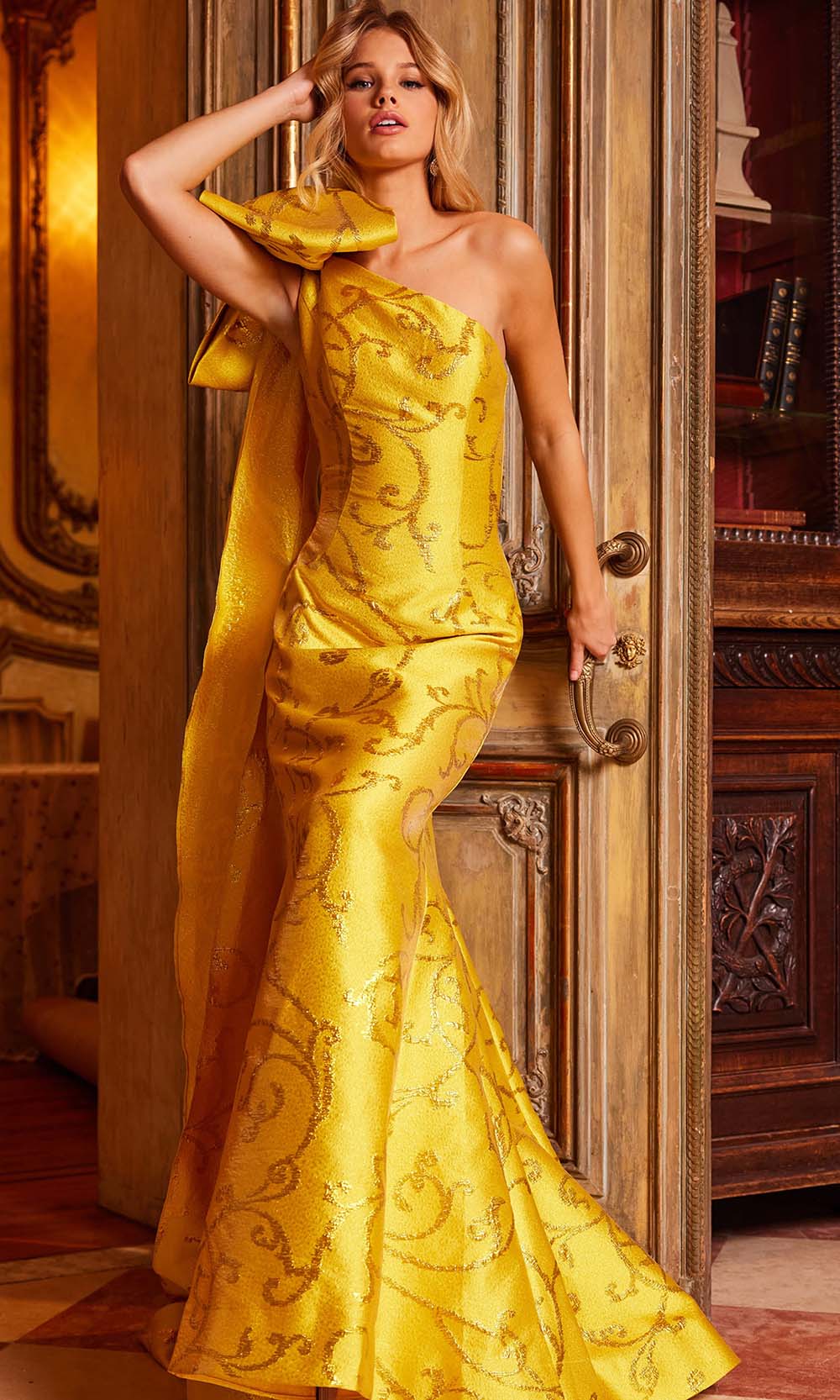 Jovani 23742 Yellow