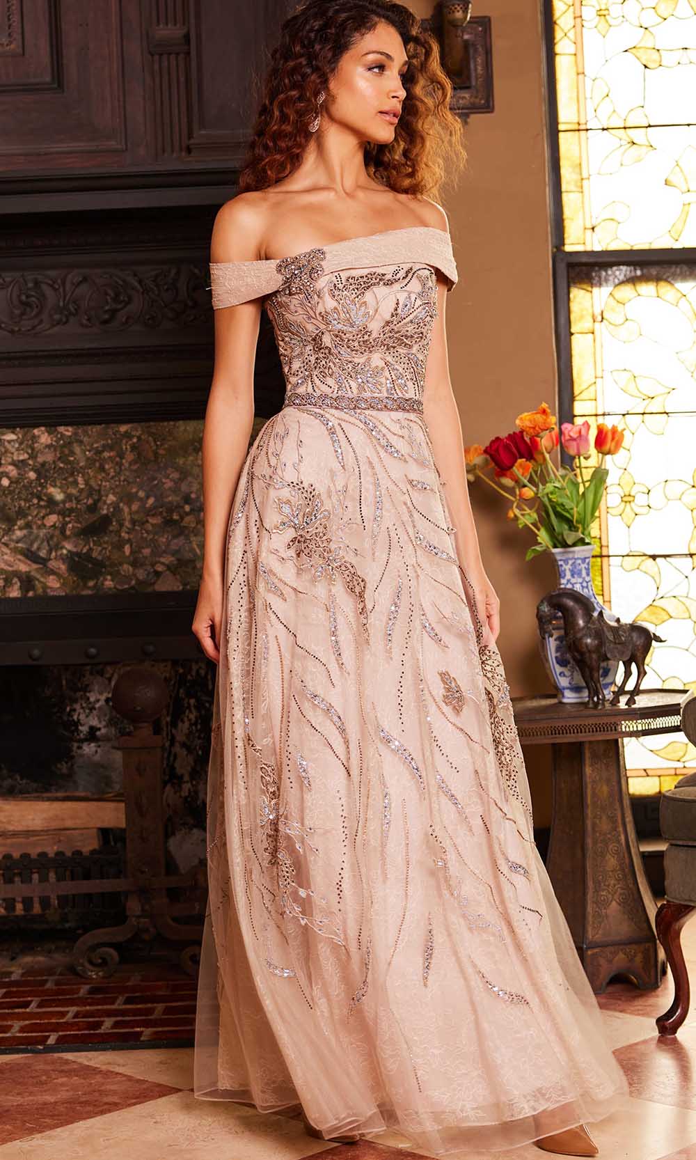 Jovani 24055 Champagne
