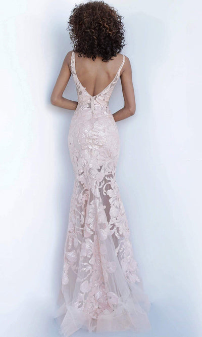 Jovani 60283 Rose Gold Back