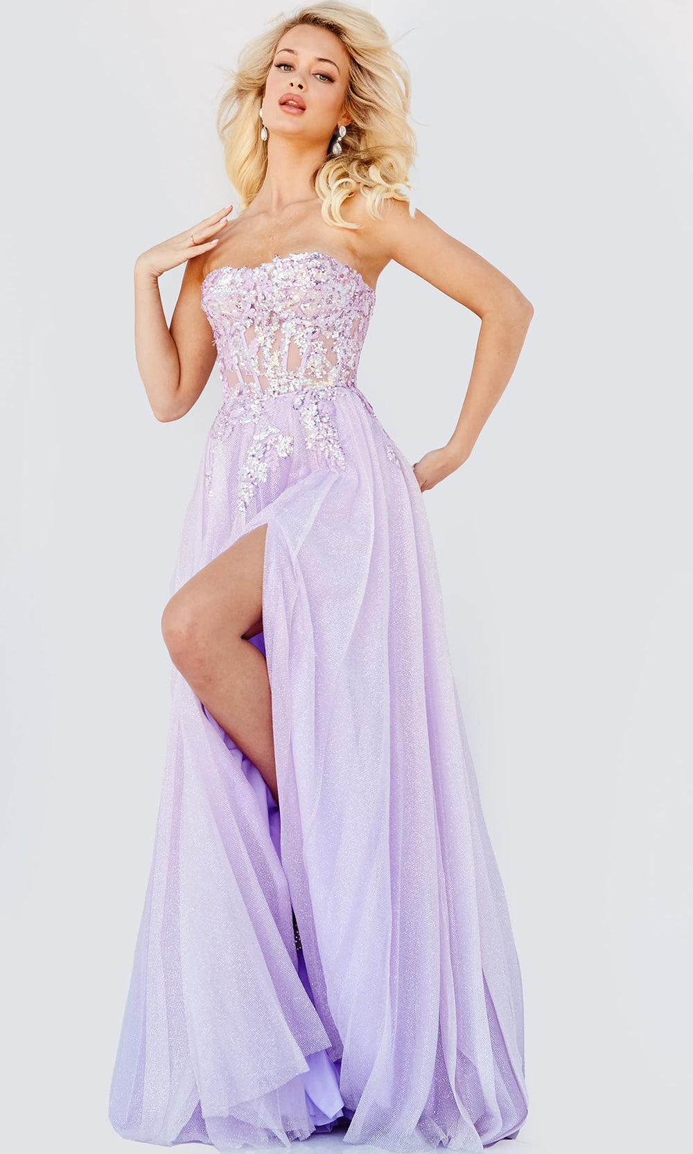 Jovani JVN07434 Purple