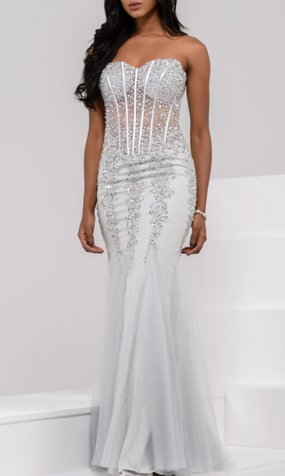 Jovani 5908 - Silver_Silver