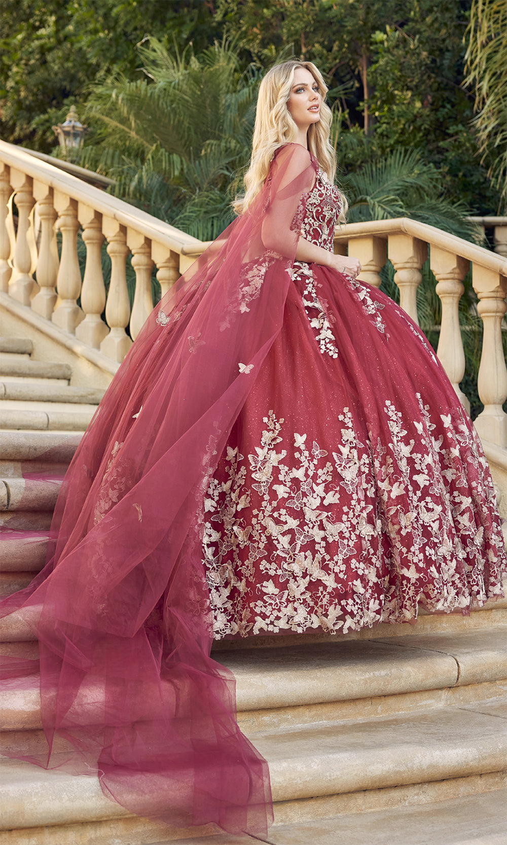 Juliet 1442 Burgundy