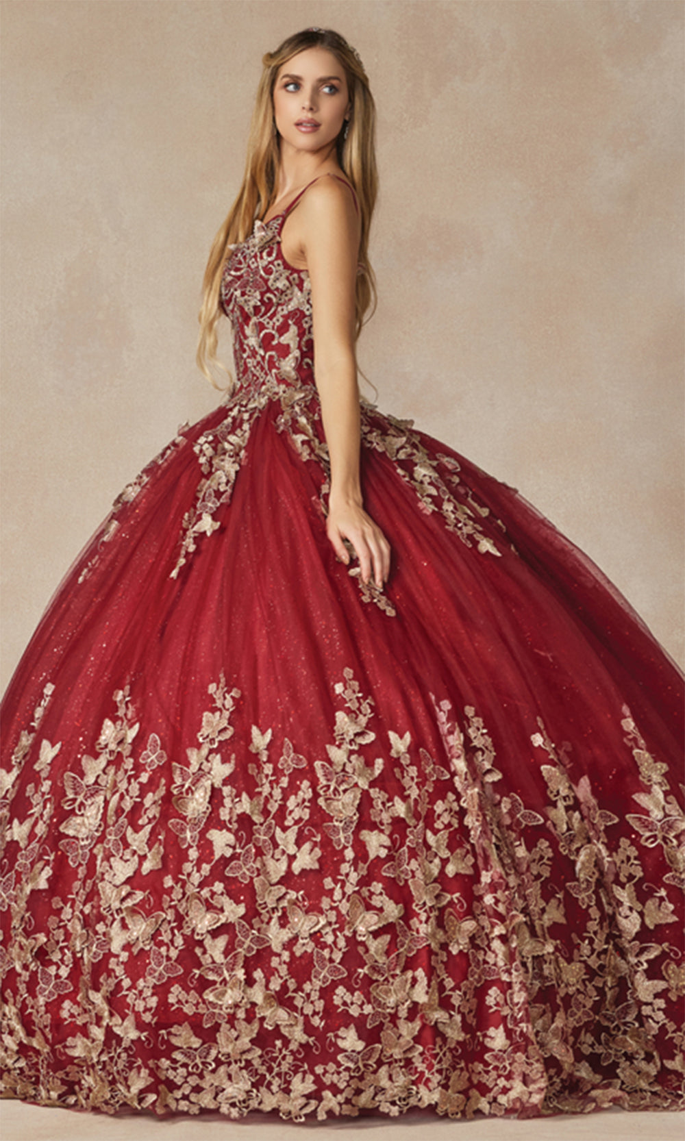 Juliet 1442 Burgundy