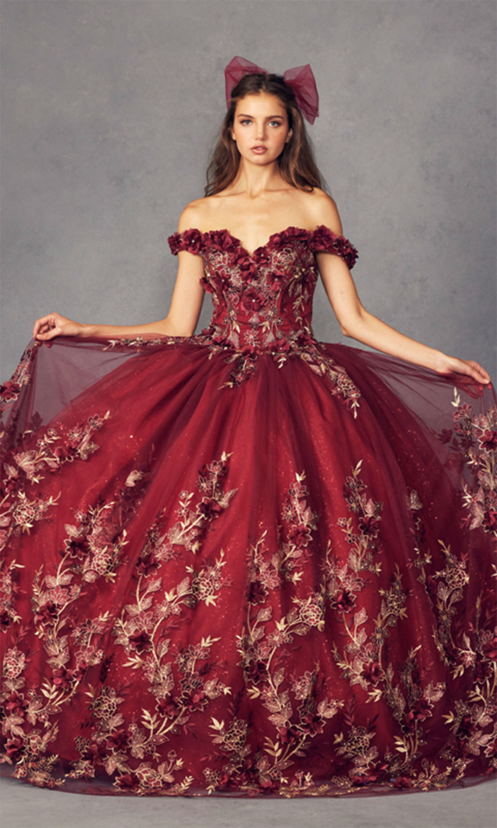 Juliet 1447 Burgundy