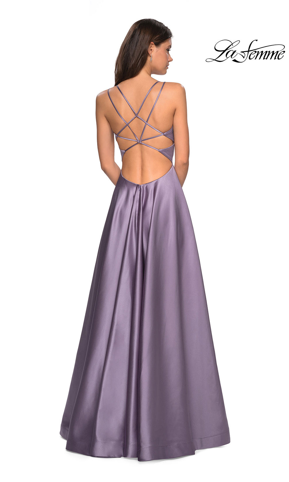 La Femme 26994 Lavender Gray