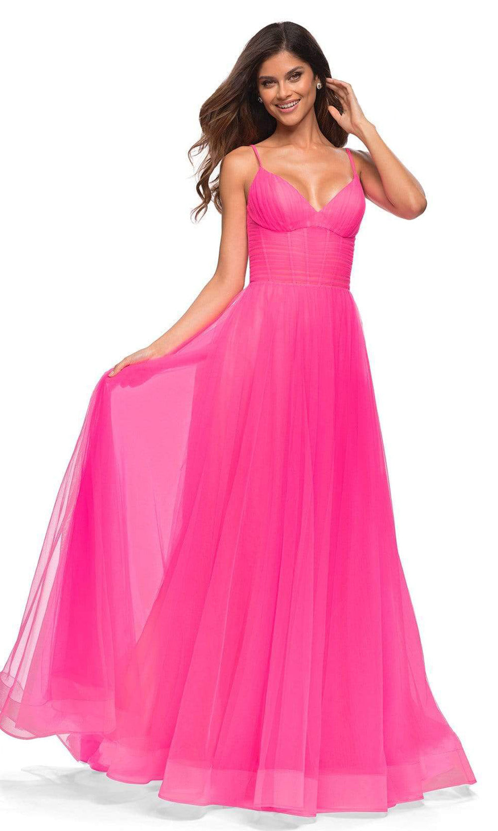 La Femme 30472 Neon Pink