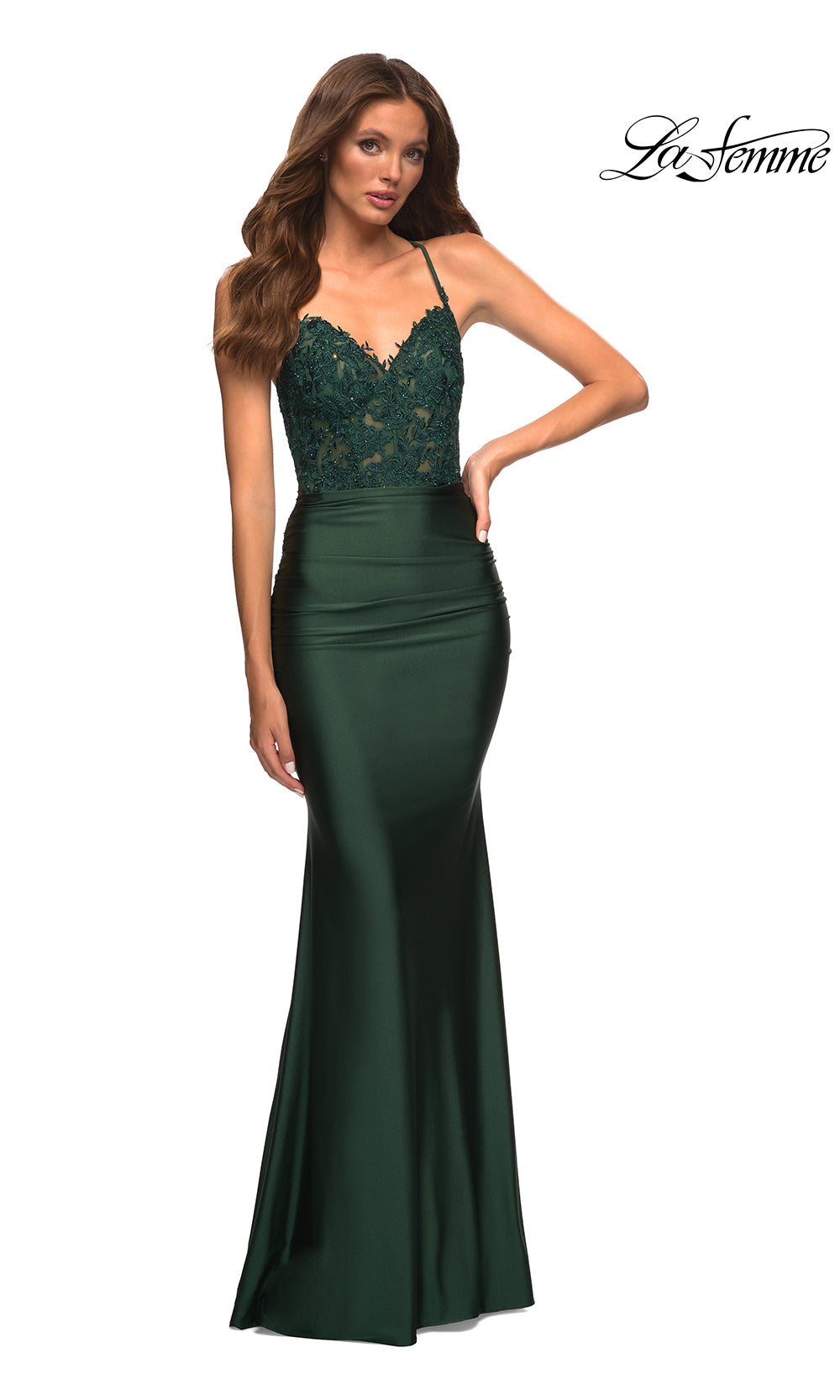 La Femme 30521 Dark Emerald