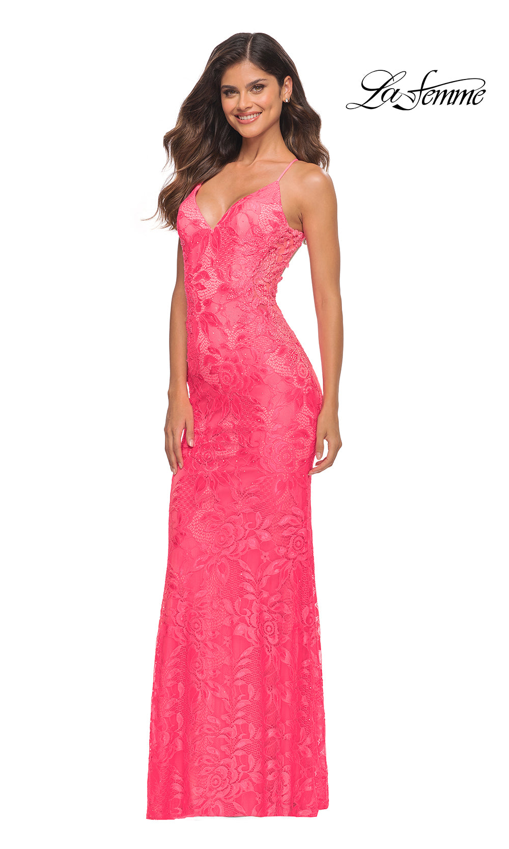 La Femme 30684 Neon Pink