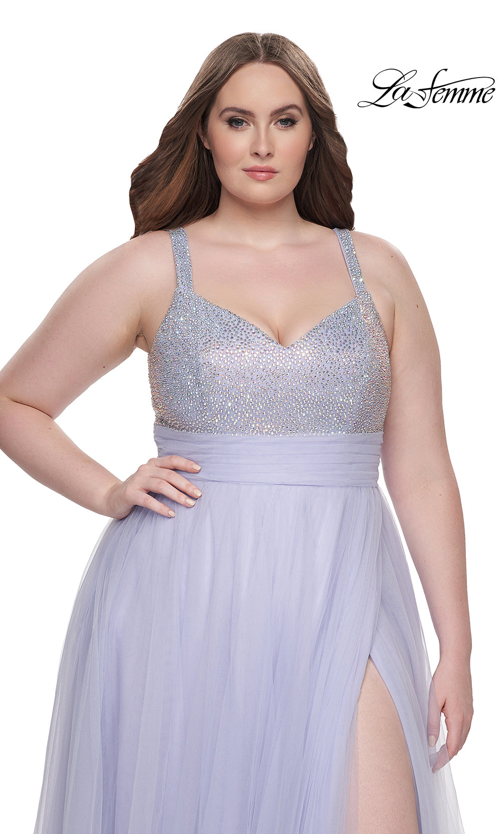 La Femme 31251 Light Periwinkle