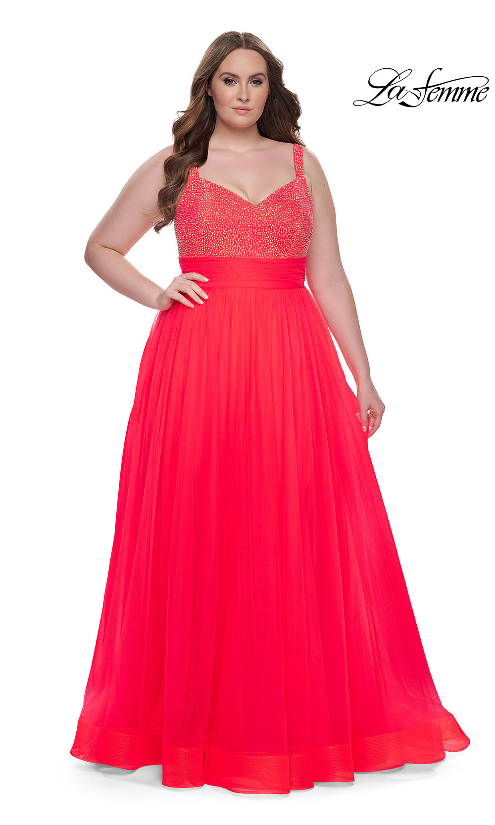 La Femme 31251 Hot Coral