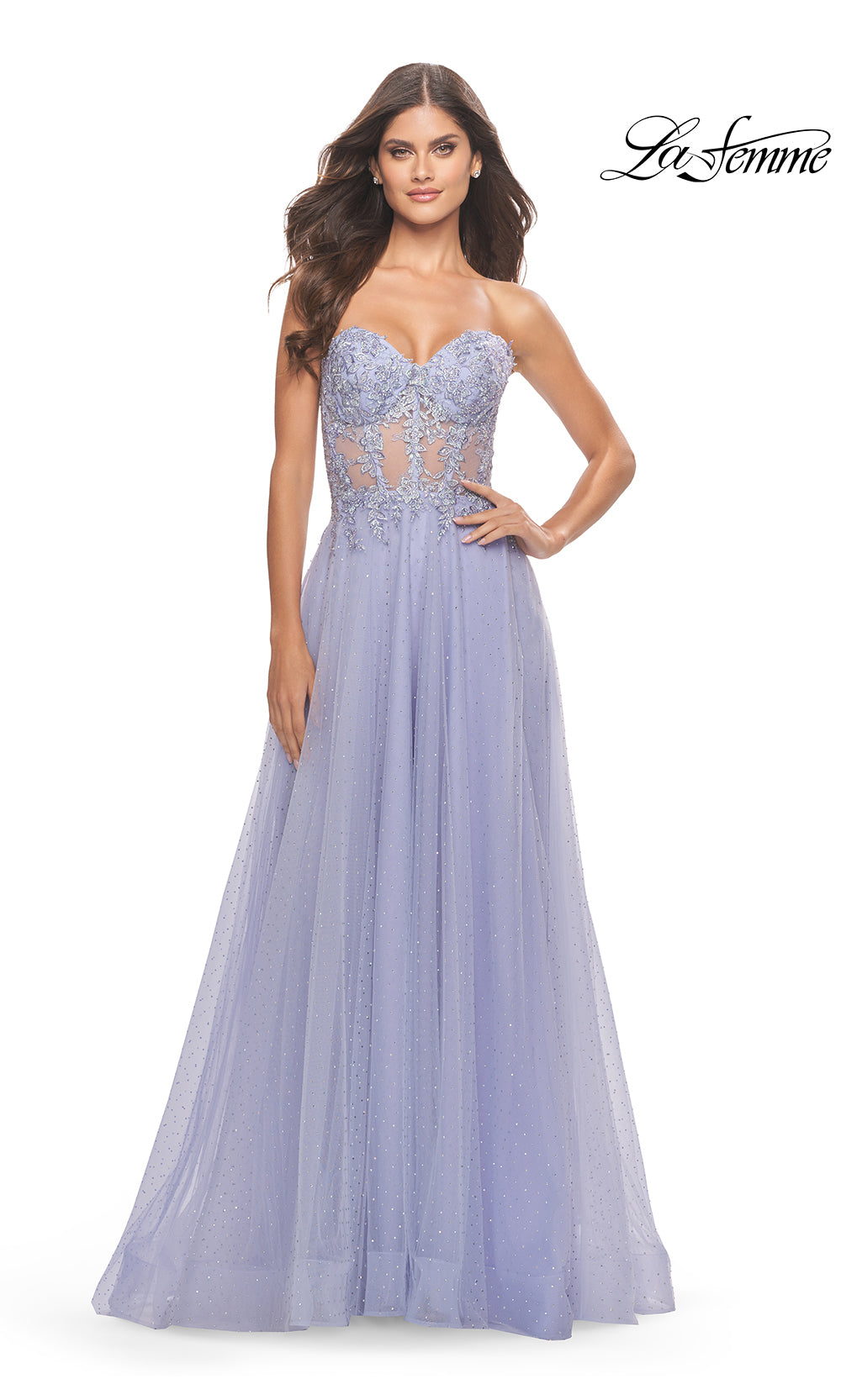 La Femme 31367 Light Periwinkle