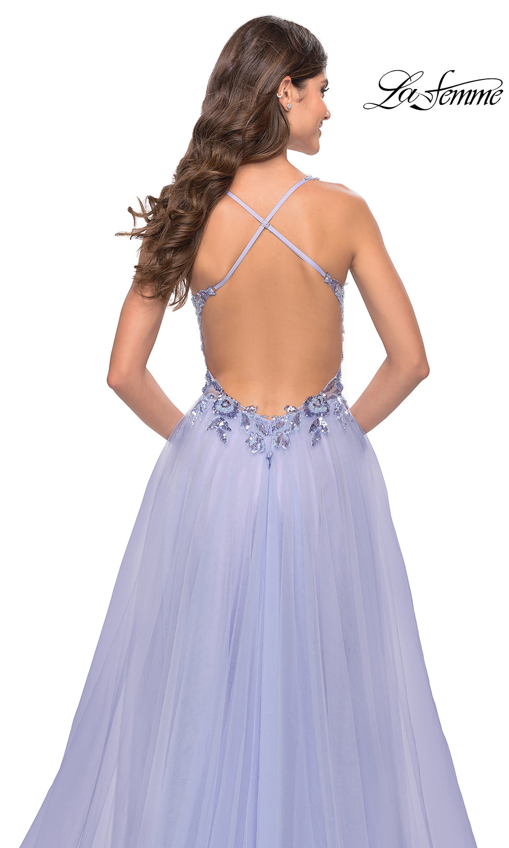 La Femme 31369 Light Periwinkle