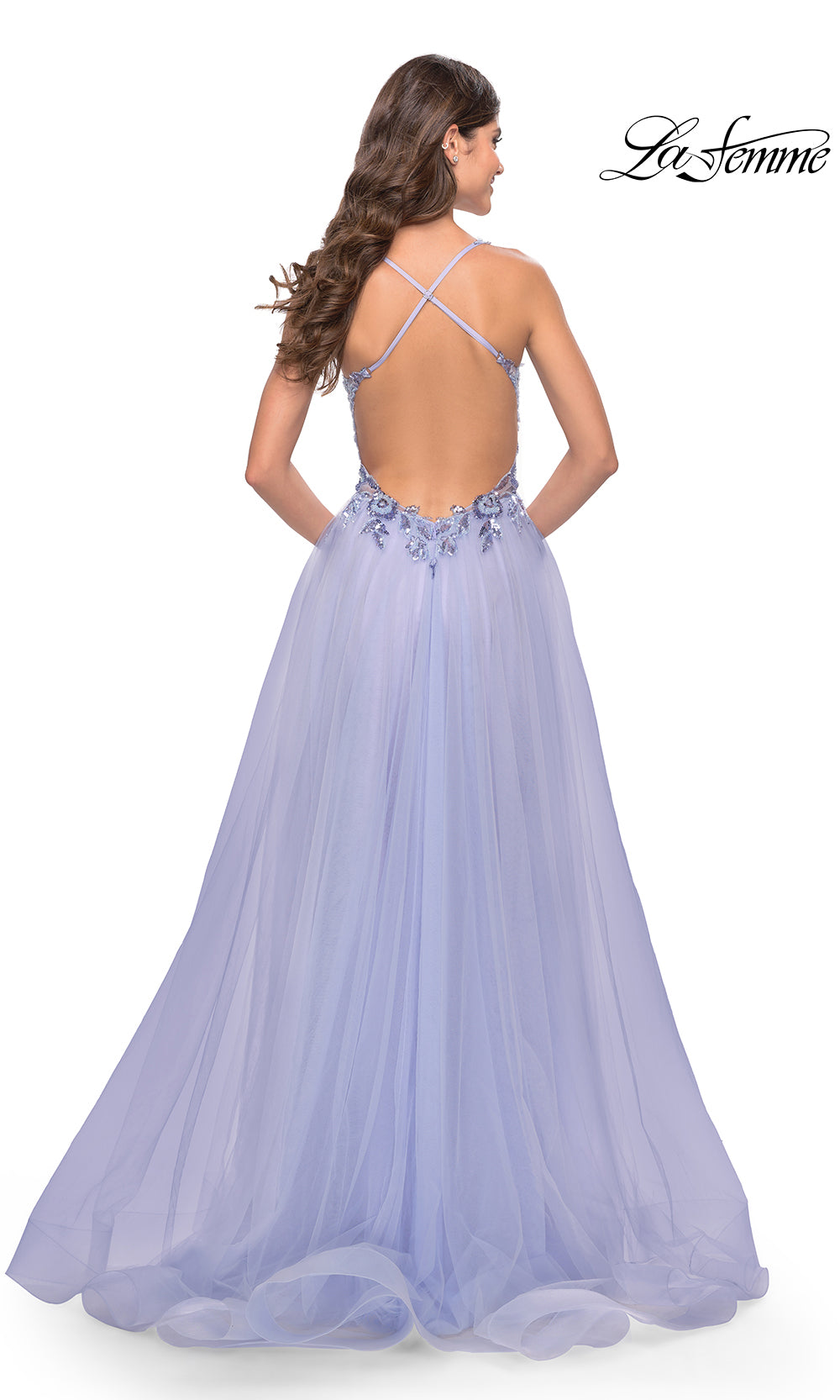 La Femme 31369 Light Periwinkle