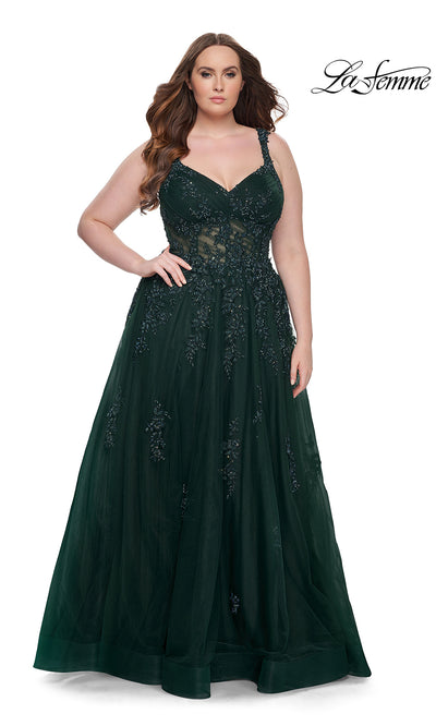 La Femme 31383 Dark Emerald