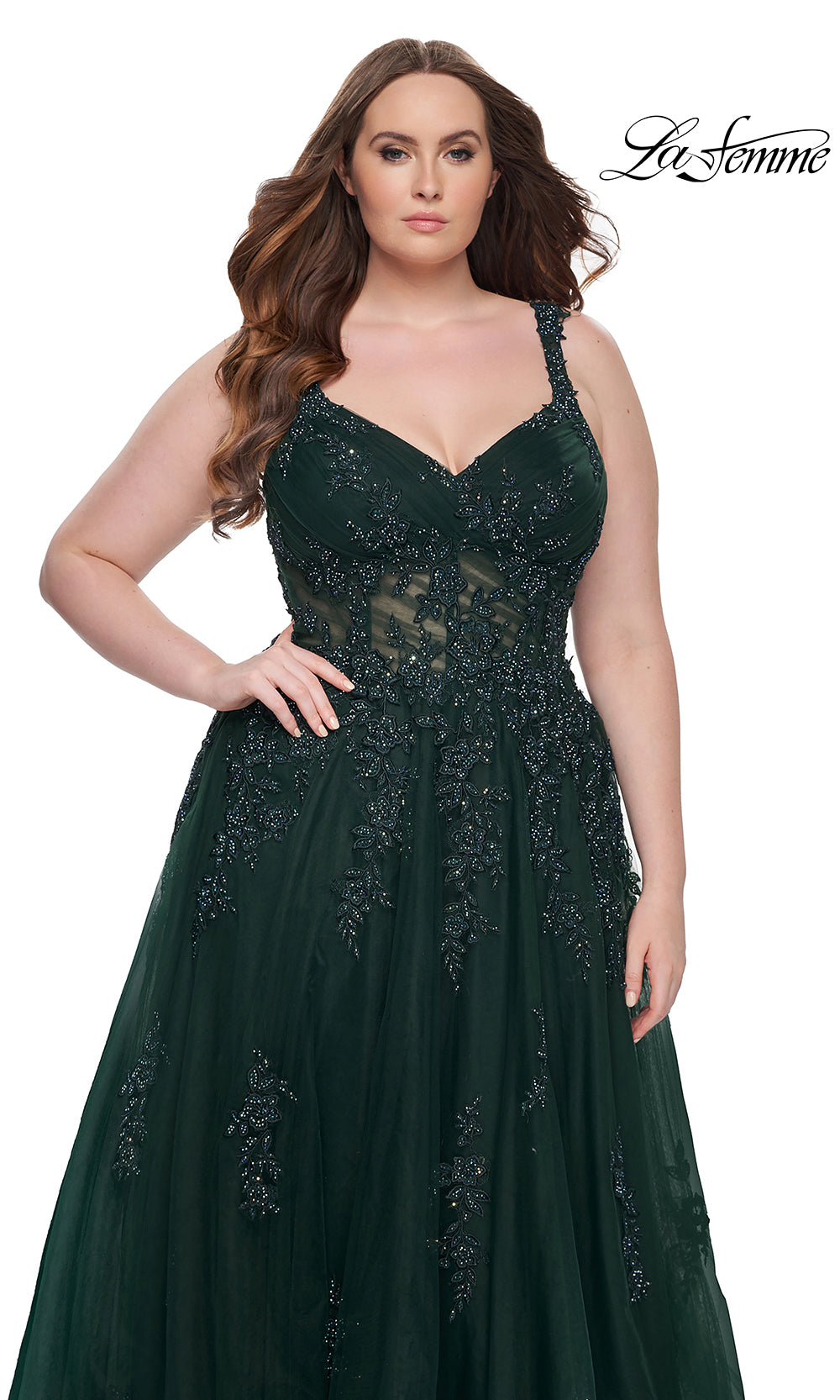 La Femme 31383 Dark Emerald