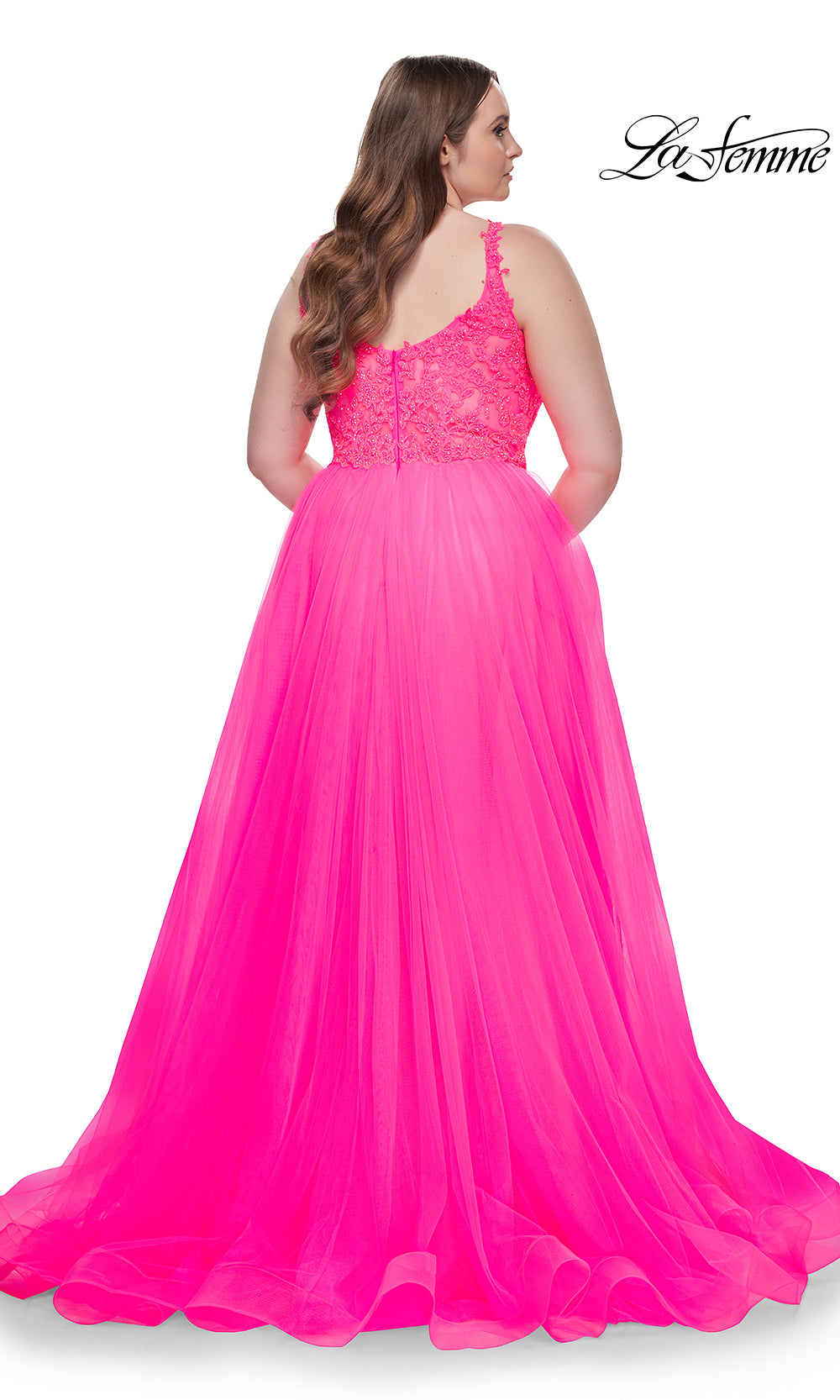 La Femme 31394 Neon Pink
