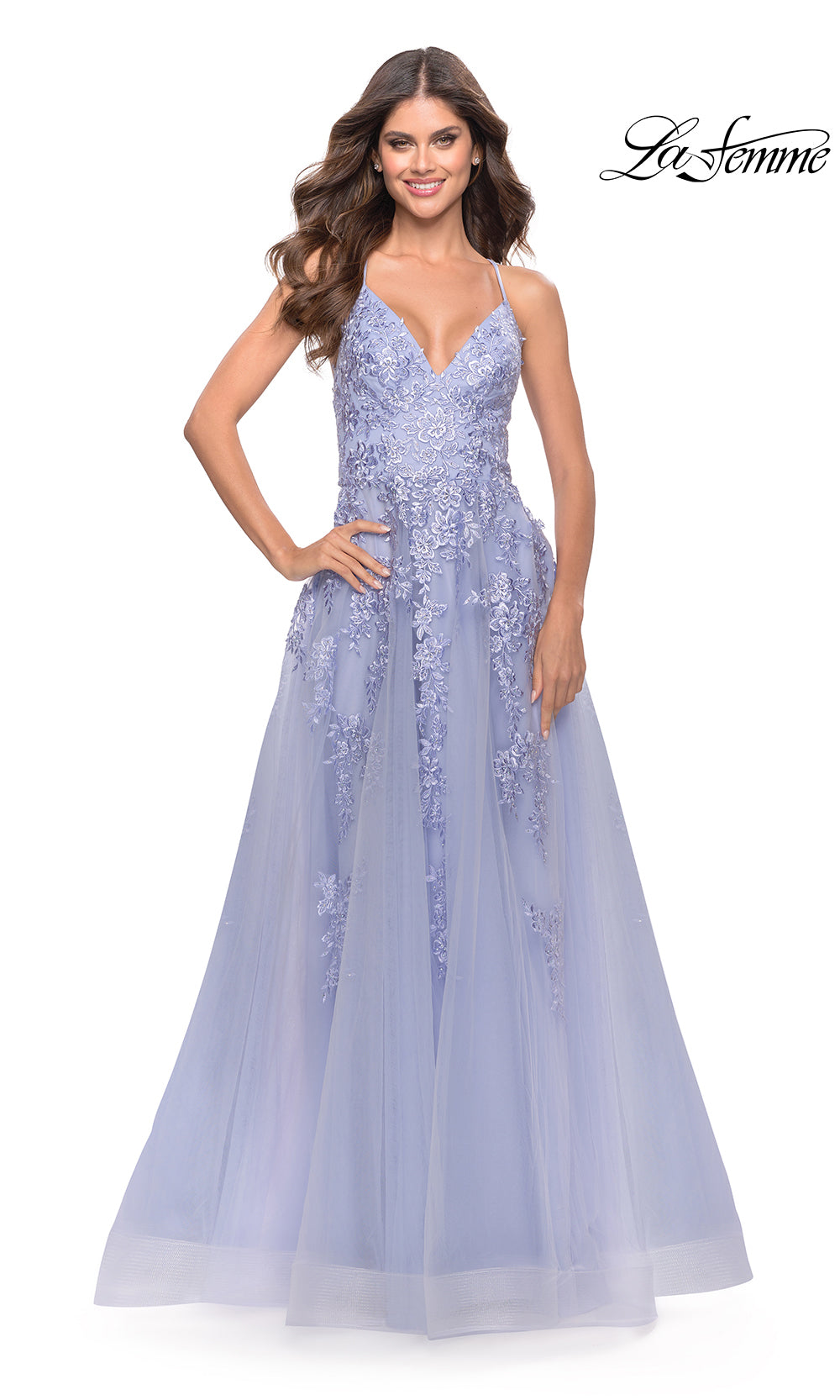 La Femme 31503 Light Periwinkle