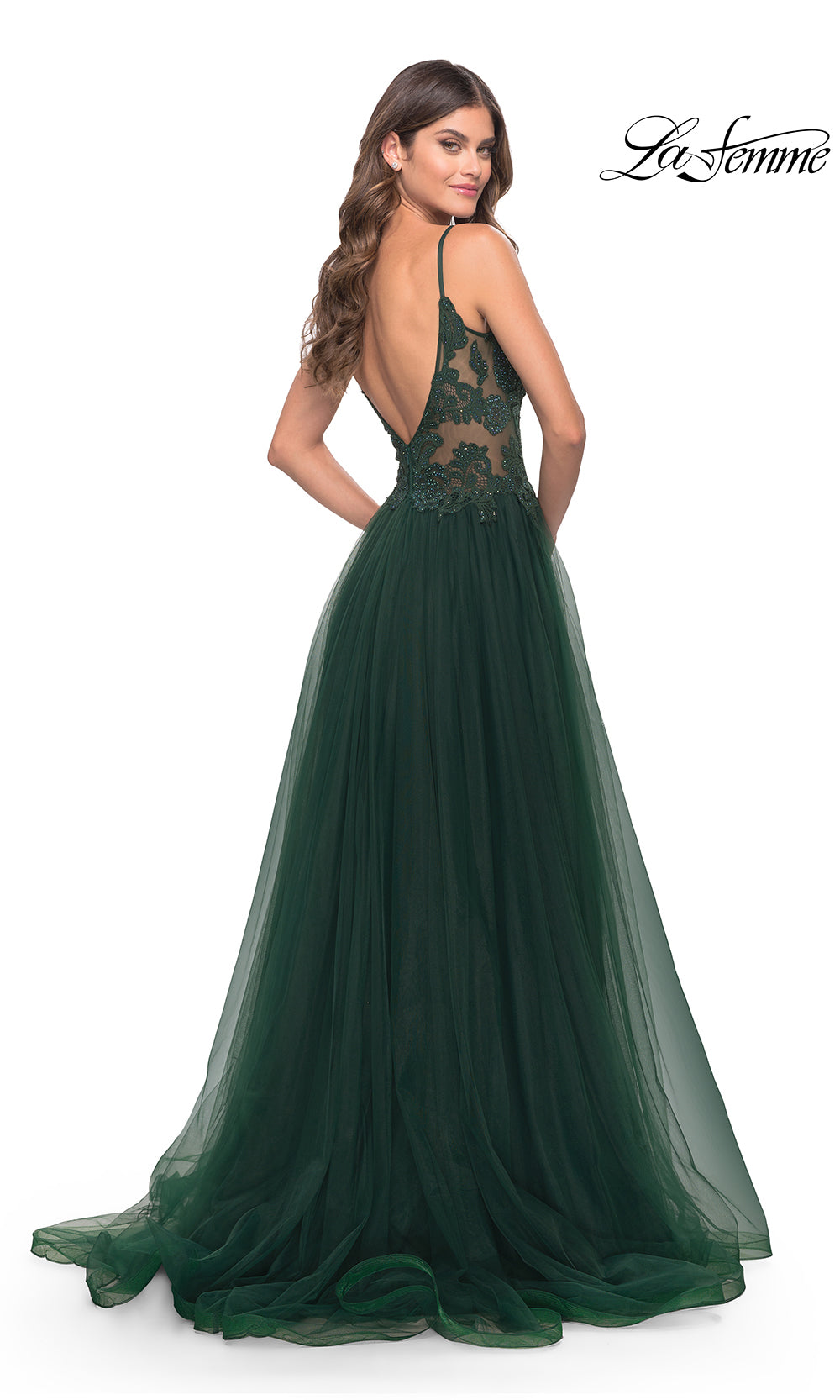 La Femme 31507 Dark Emerald