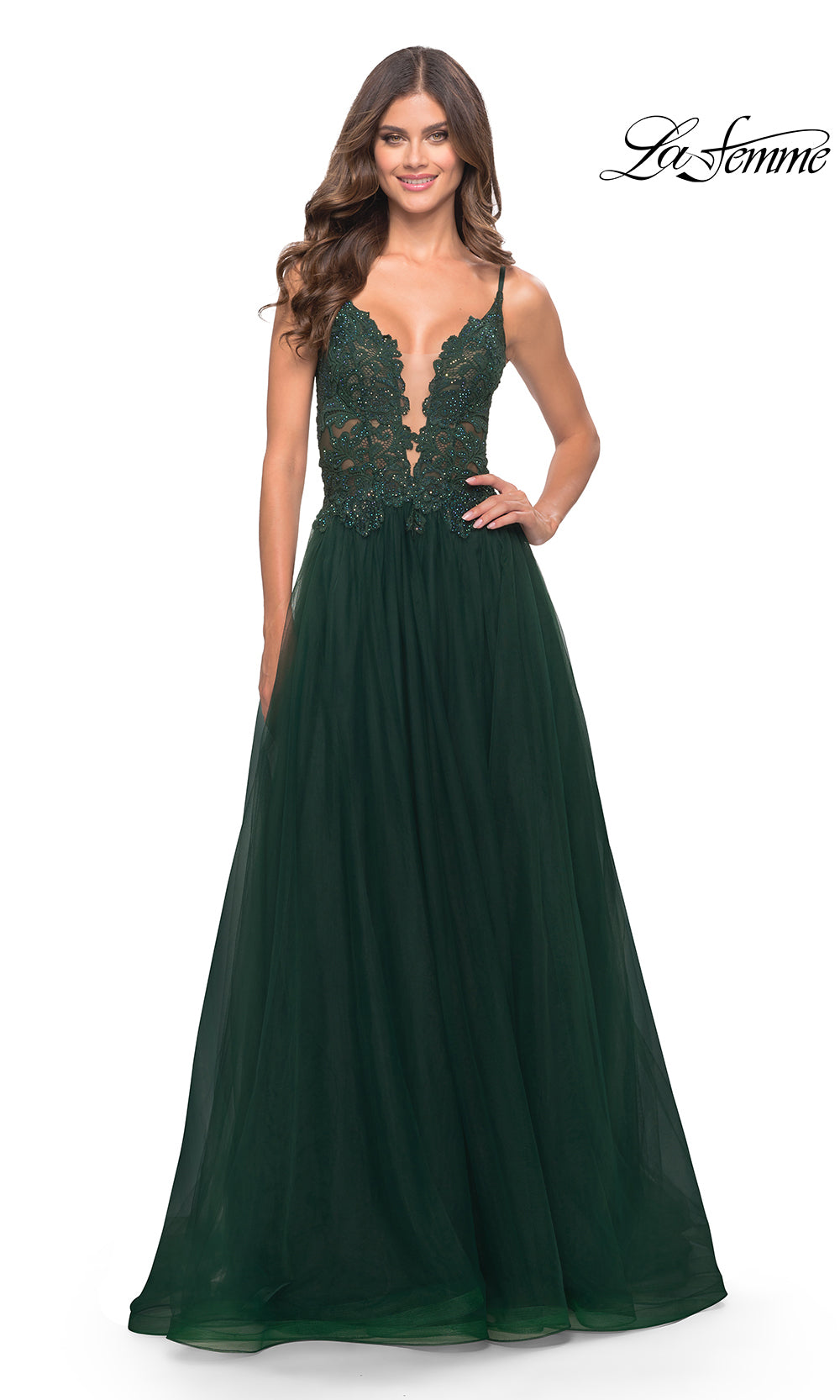 La Femme 31507 Dark Emerald
