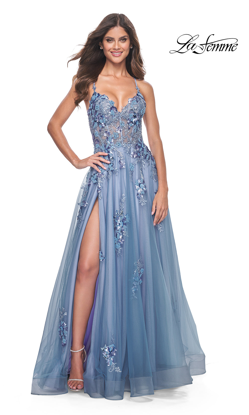 La Femme 32057 Slate Blue