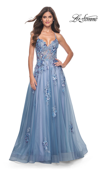 La Femme 32057 Slate Blue