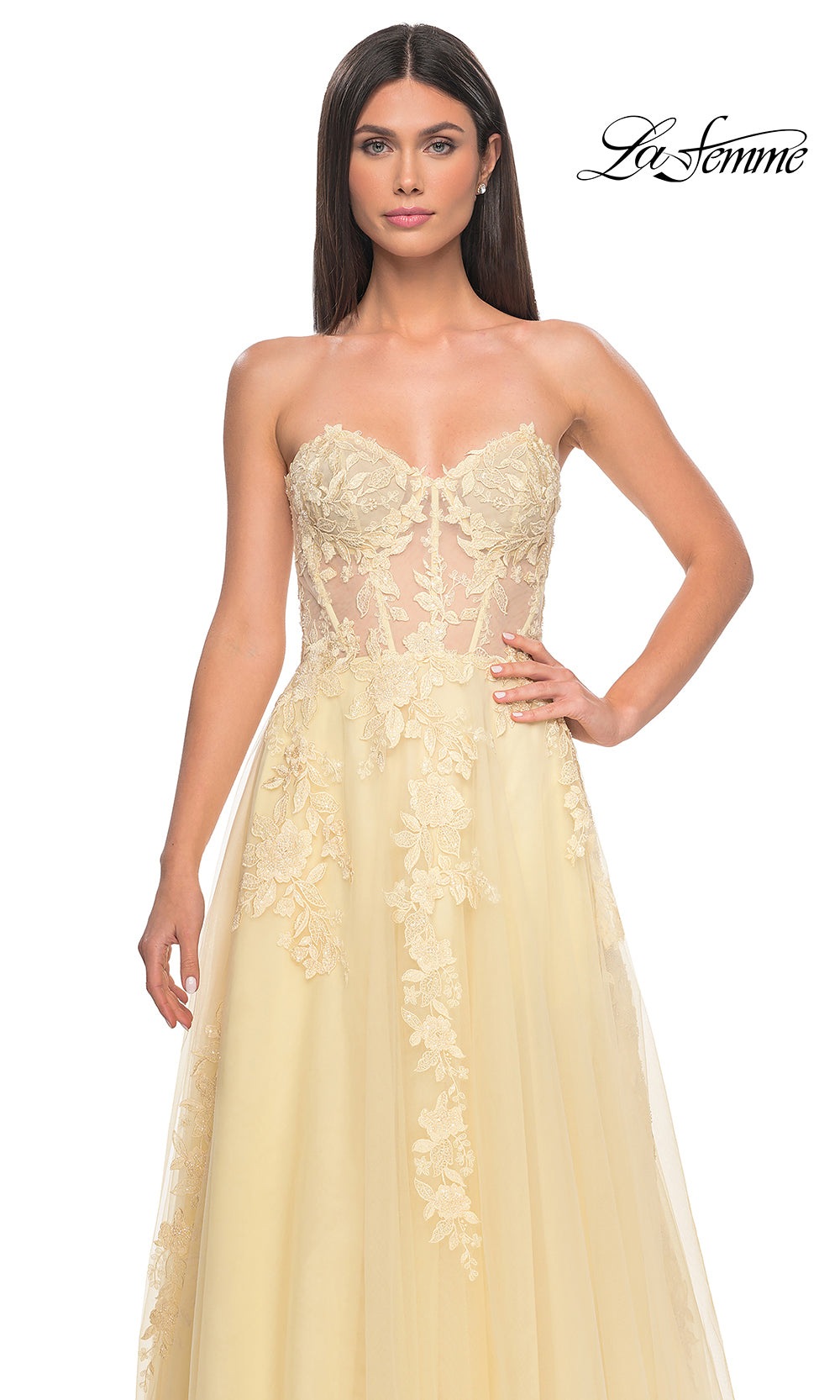 La Femme 32082 Pale Yellow