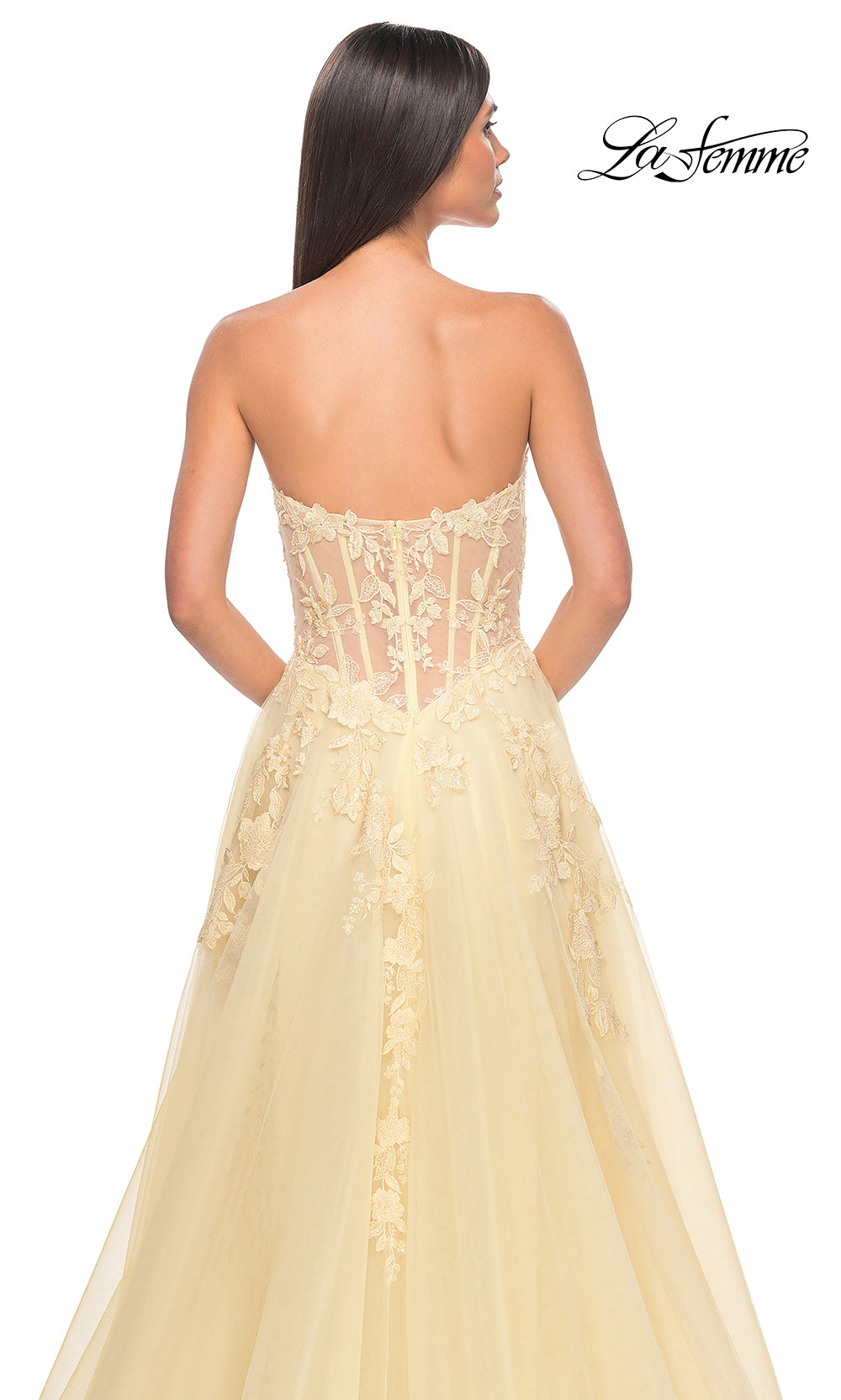 La Femme 32082 Pale Yellow
