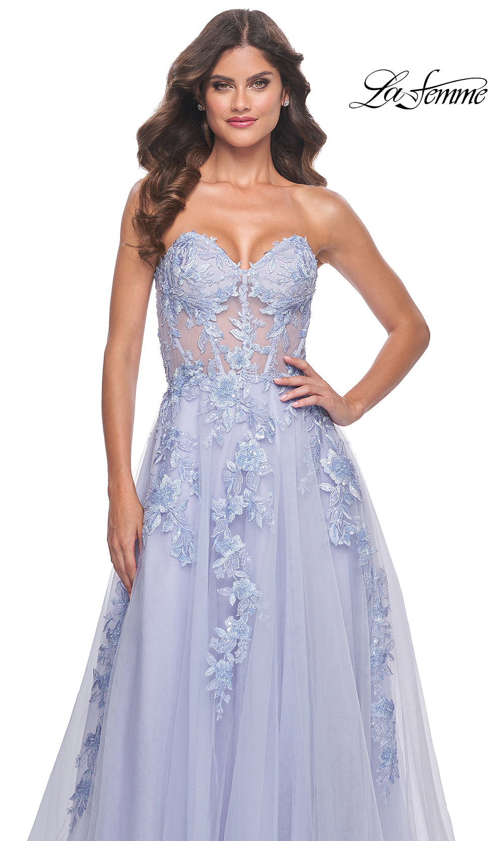 La Femme 32082 Light Periwinkle