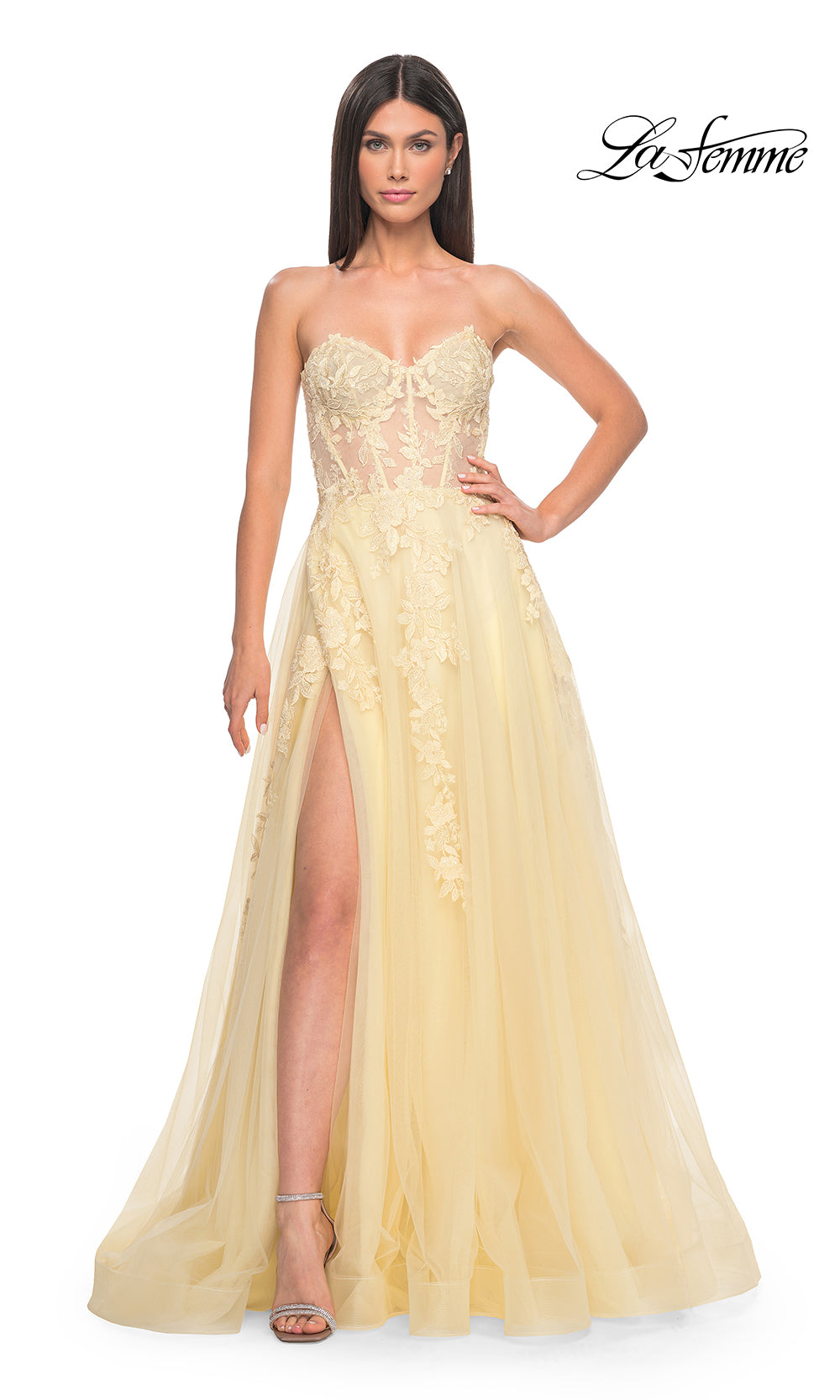 La Femme 32082 Pale Yellow