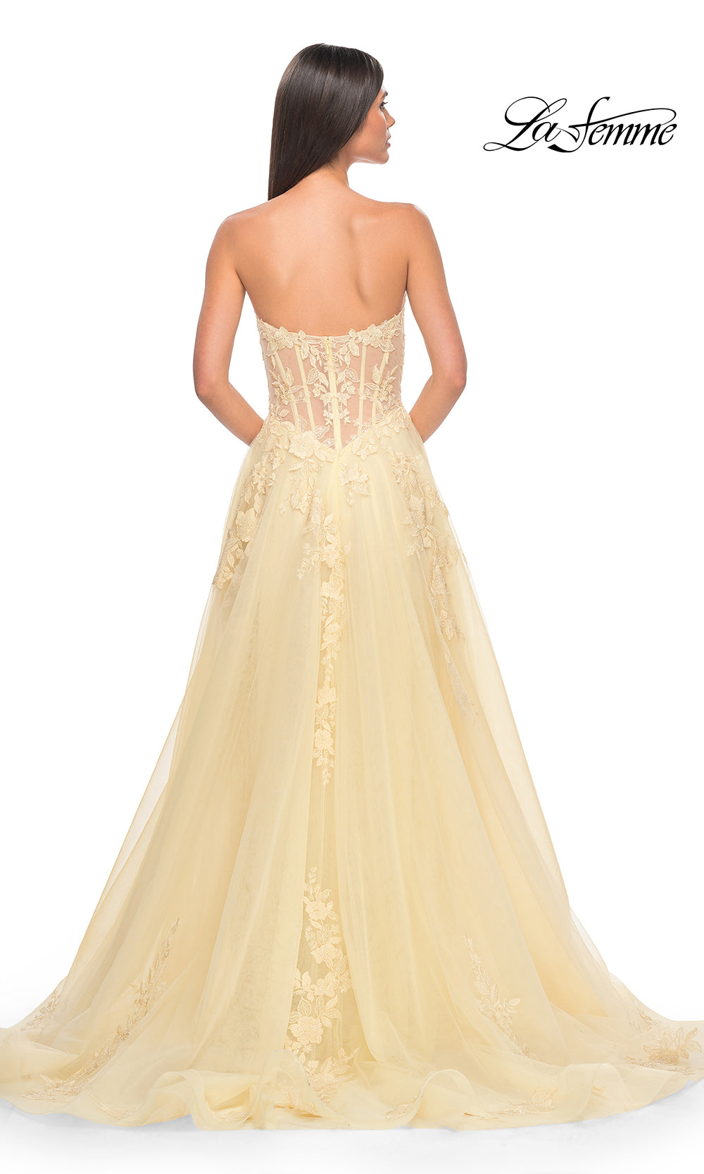La Femme 32082 Pale Yellow