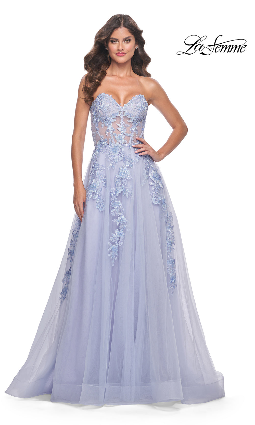 La Femme 32082 Light Periwinkle