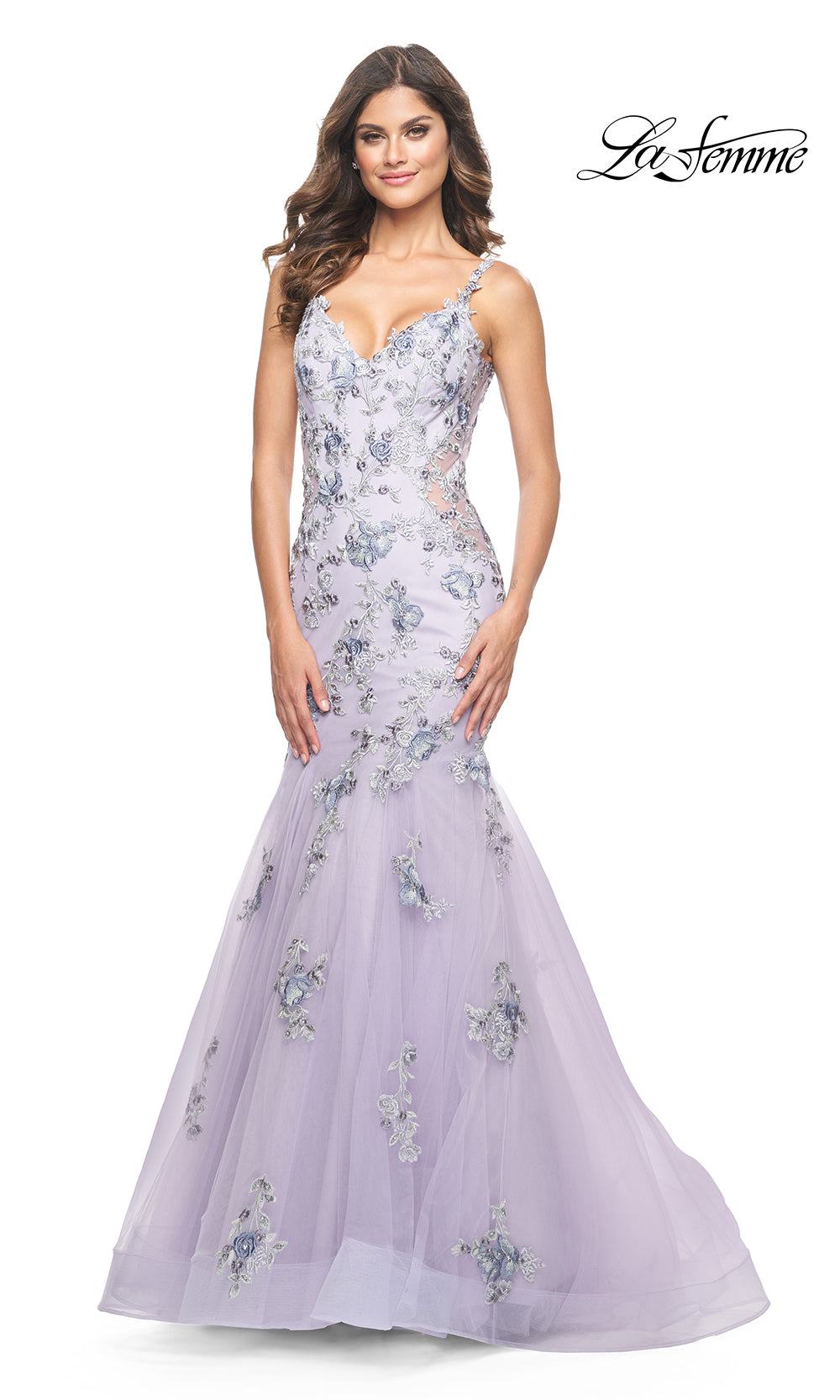 La Femme 32091 Lavender Gray