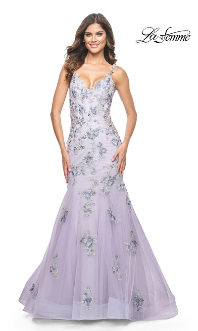 La Femme 32091 Lavender Gray