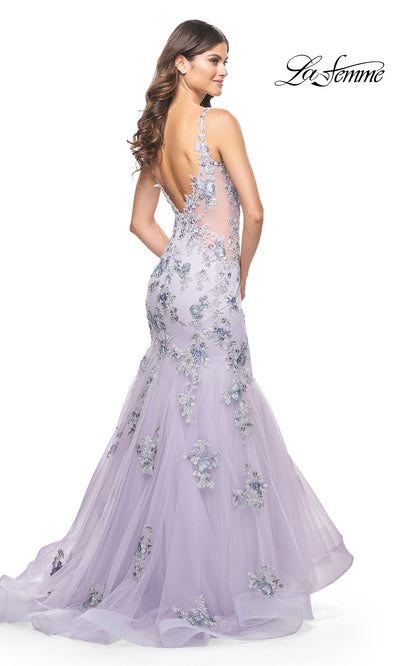 La Femme 32091 Lavender Gray