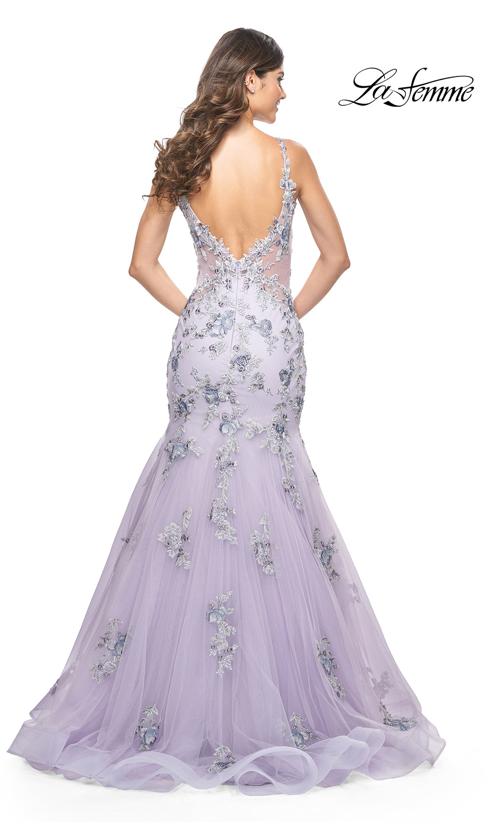 La Femme 32091 Lavender Gray