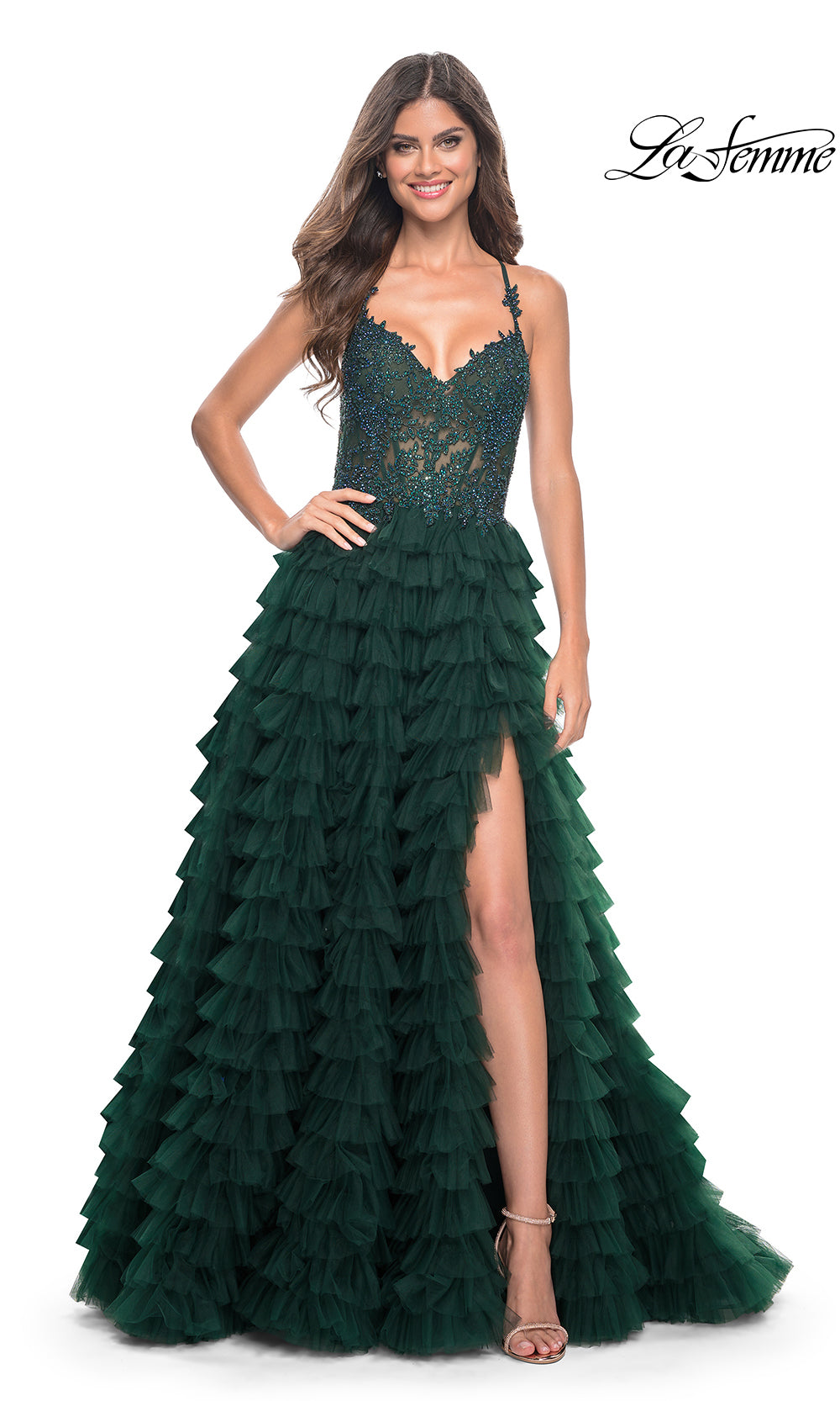 La Femme 32128 Dark Emerald