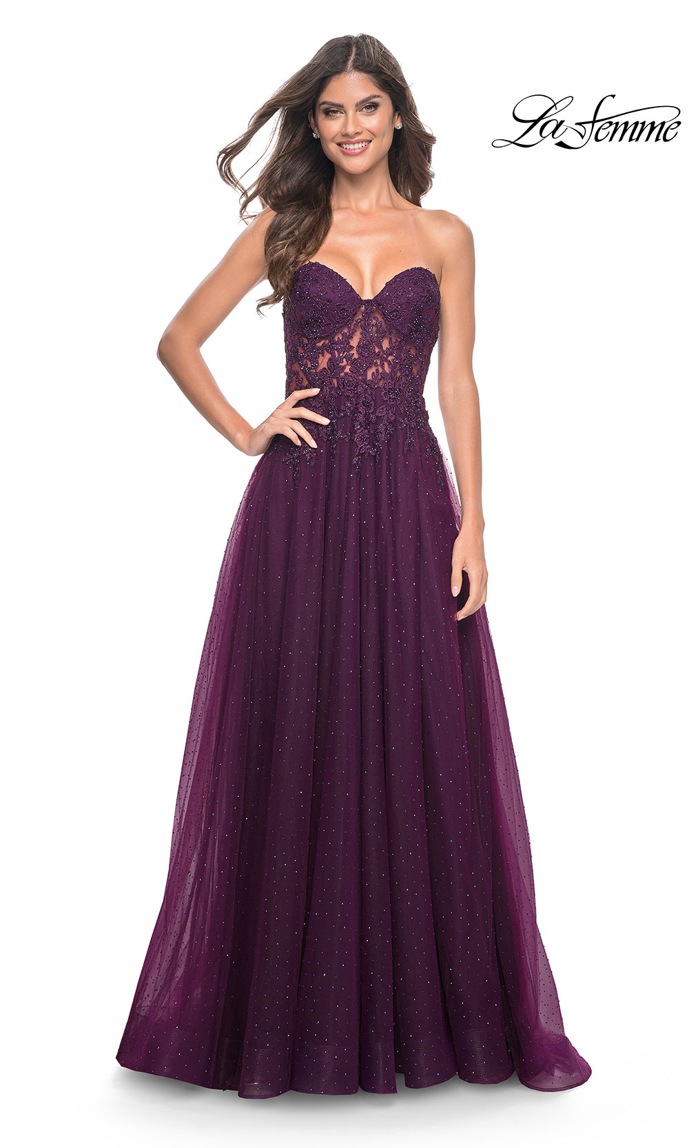 La Femme 32253 Dark Berry